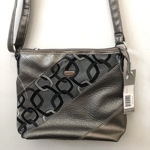 Brand New Rosetti Grey Purse